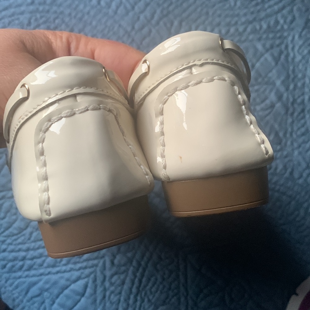 Michael Kors patent leather driving loafers moc toe bow size 7 - Picture 4 of 12